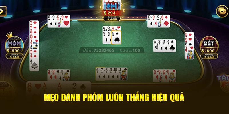 Mẹo đánh phỏm luôn thắng hiệu quả